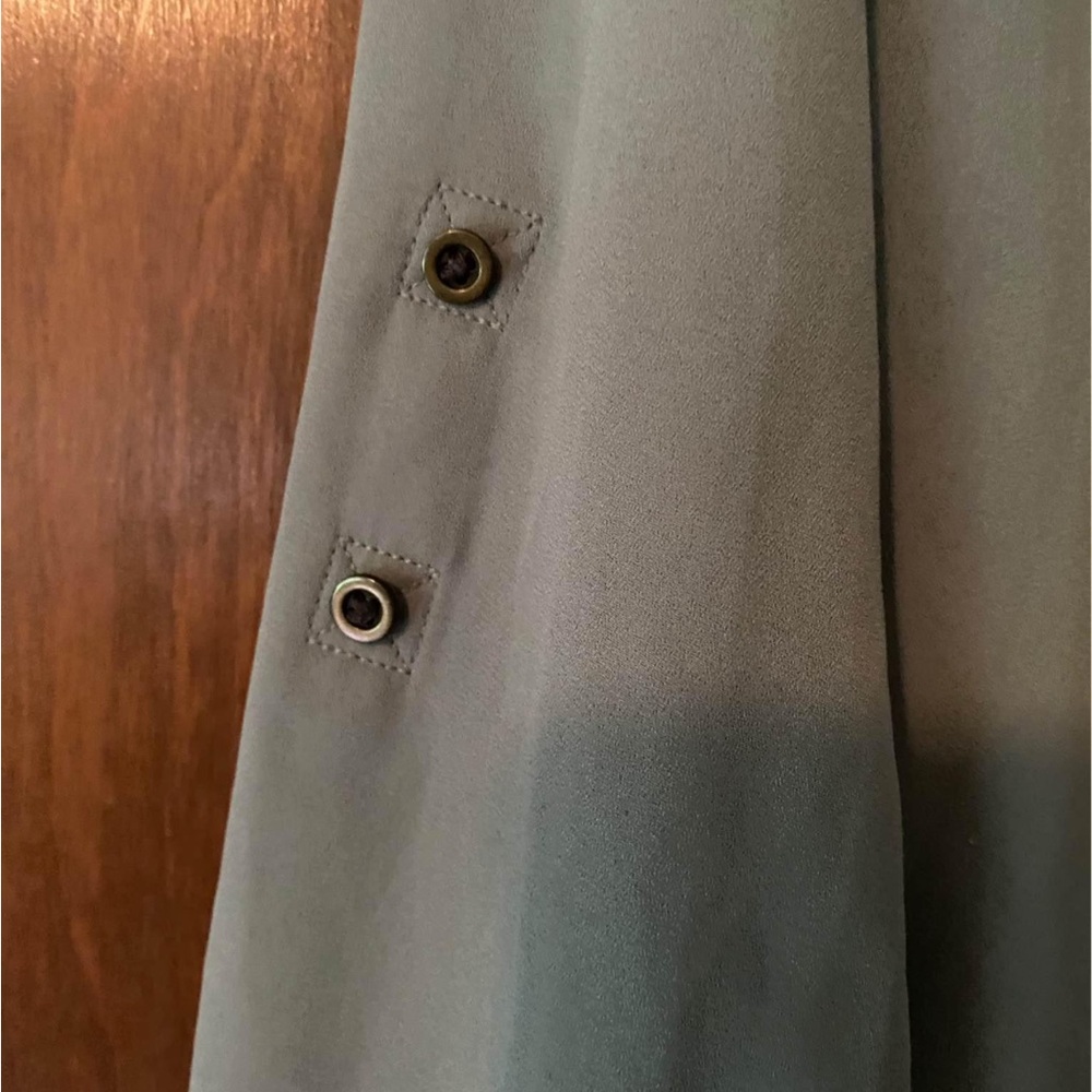Maurices Light Green Blouse